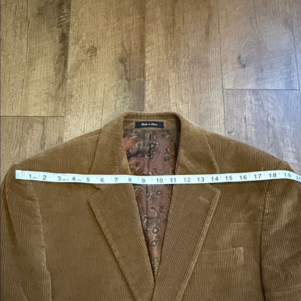 Lauren Ralph Lauren Tan Corduroy Blazer - Picture 13 of 15